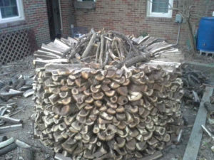 Holz Hausen firewood stack