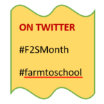 Farm to School Month hashtags