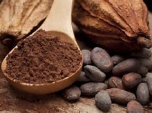 Cacao beans and powder