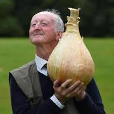 guy with giant onion